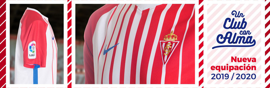 camisetas Sporting de Gijon replicas 2019-2020